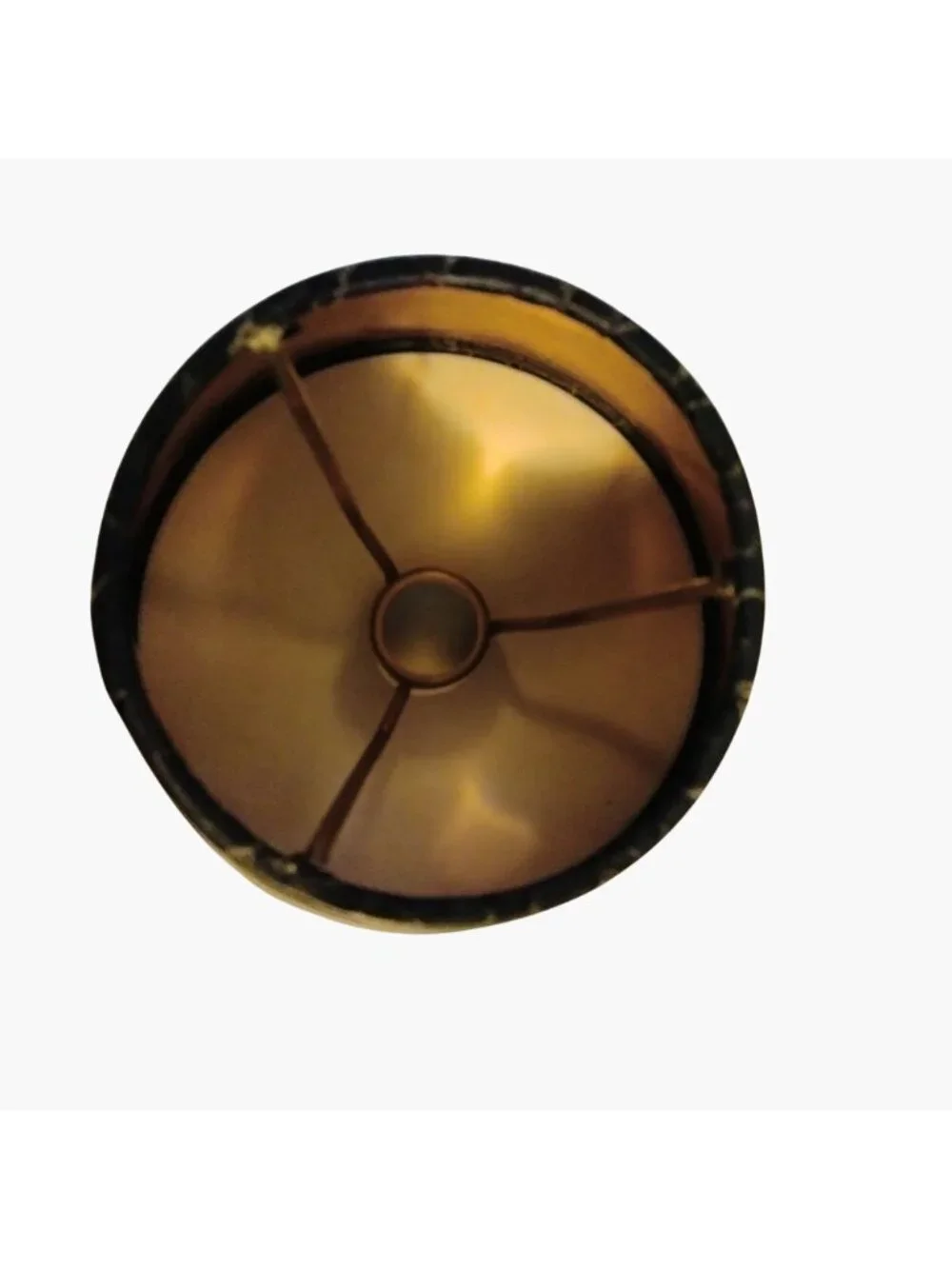 Small Black Cone Lampshade 4 x 5 inch Desk Office Lamp